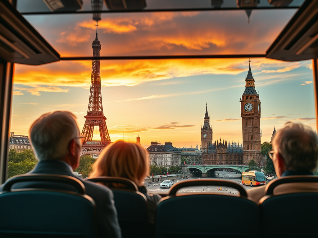 Why a Land-Based Trip to London and Paris Can Be a Bucket List Experience for Seniors